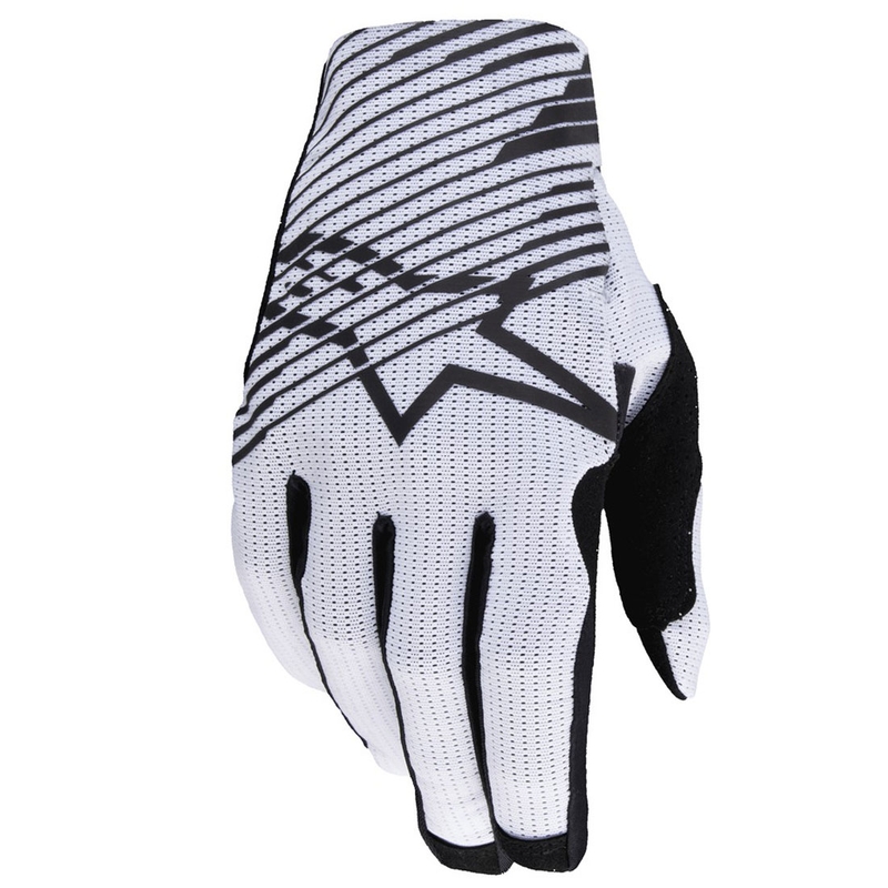 Alpinestars Radar Pro motocross käsineet valkoinen