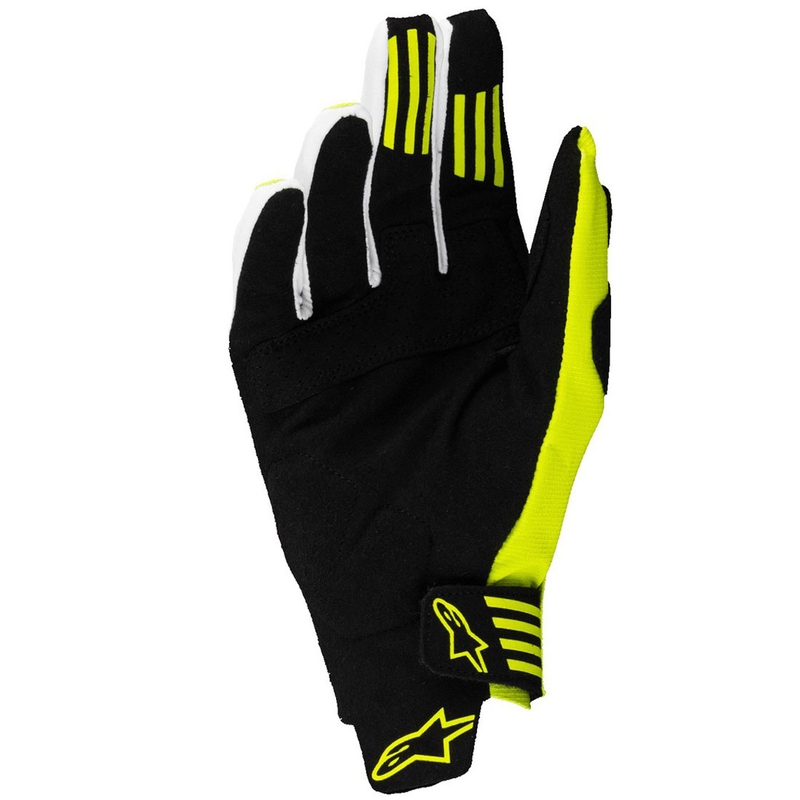 Alpinestars Techstar motocross käsineet musta-fluo keltainen