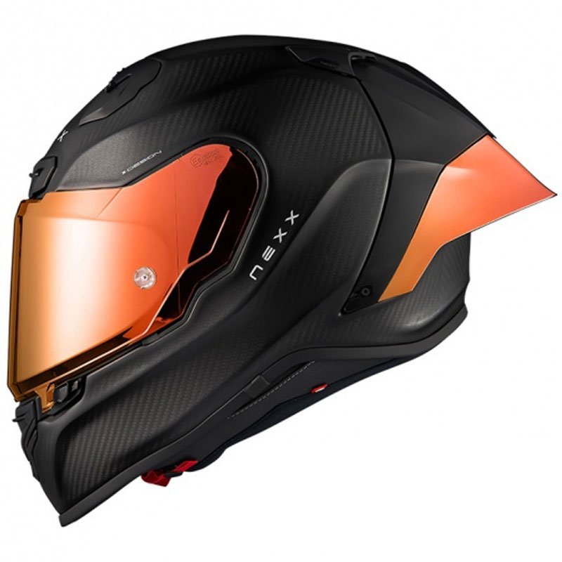 Integraalinen moottoripyöräilykypärä Nexx X.R3R Zero PRO 2 Carbon MT mattapunainen alennusmyynti