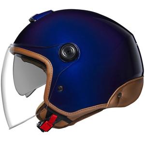 Avoin moottoripyöräilykypärä NEXX Y.10 Aurinkoinen sininen