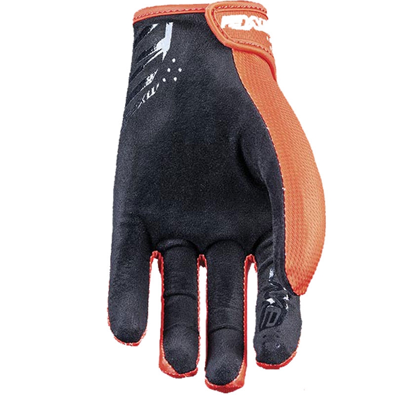 Motocross-hanskat FIVE MXF4 punainen