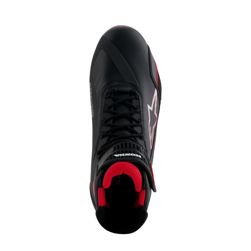 Alpinestars Faster-4 moottoripyörä saappaat HONDA kokoelma musta ja punainen