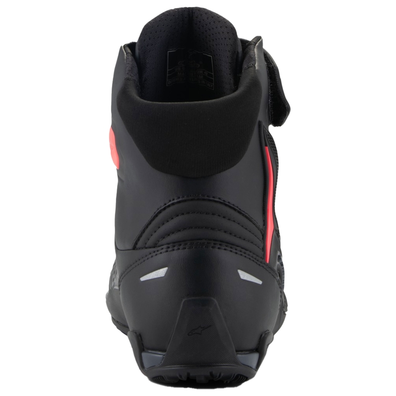 Alpinestars Stella Faster-4 Naisten musta ja vaaleanpunainen moottoripyöräsaappaat