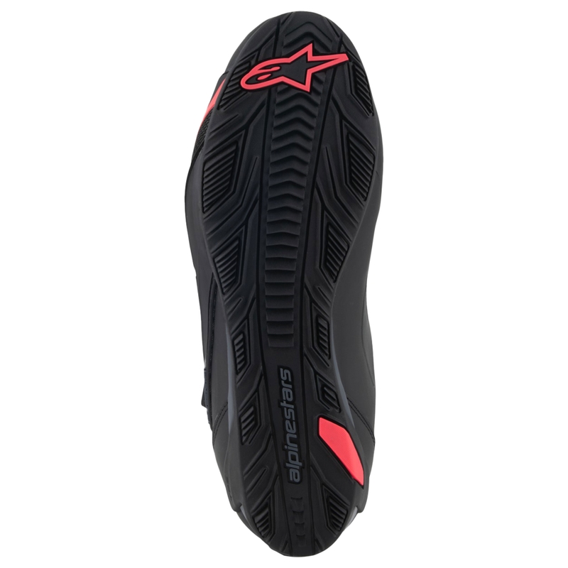 Alpinestars Stella Faster-4 Naisten musta ja vaaleanpunainen moottoripyöräsaappaat