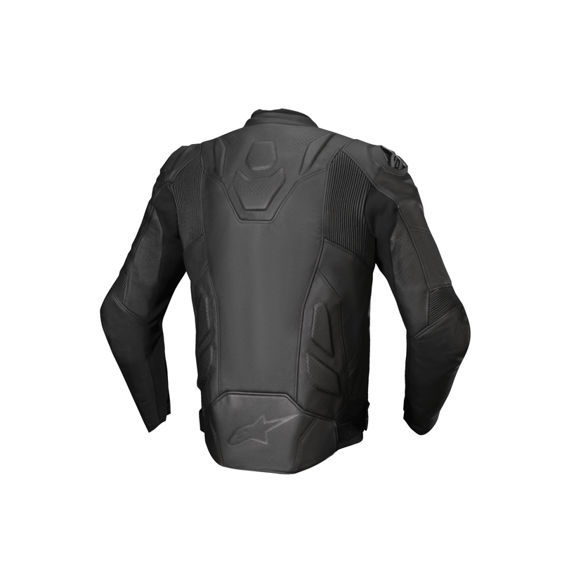 Alpinestars Dusk Musta Nahka Moottoripyöräily takki