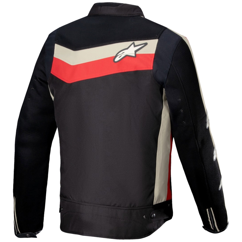 Alpinestars T-Dyno Air Musta-Punainen-Beige Moottoripyöräily takki