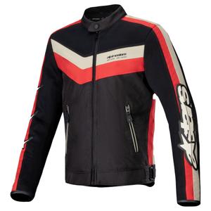 Alpinestars T-Dyno Air Musta-Punainen-Beige Moottoripyöräily takki