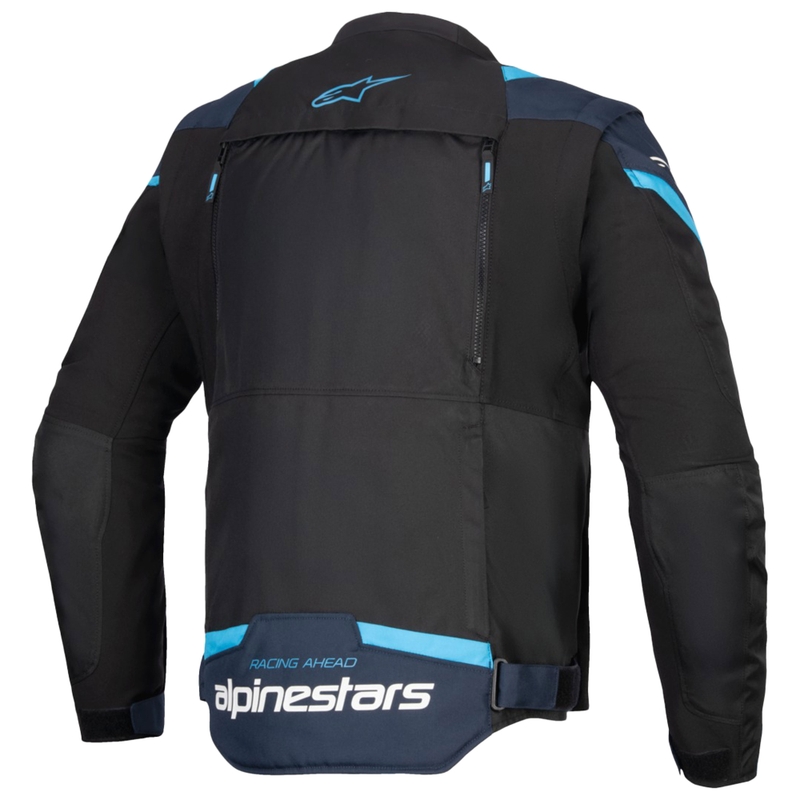 Alpinestars T-Stunt Air Musta-Sininen-Helonsininen Moottoripyöräily takki