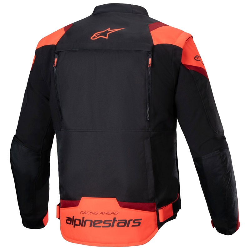 Alpinestars T-Stunt Air musta-fluo-punainen-punainen moottoripyörätakki