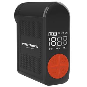 Mini AKU kompressori Interphone musta