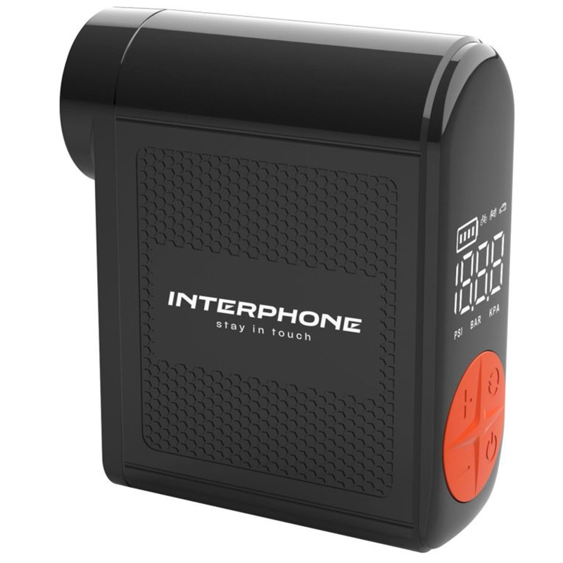 Mini AKU kompressori Interphone musta