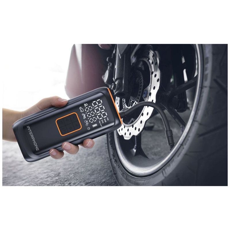Smart AKU kompressori Interphone musta
