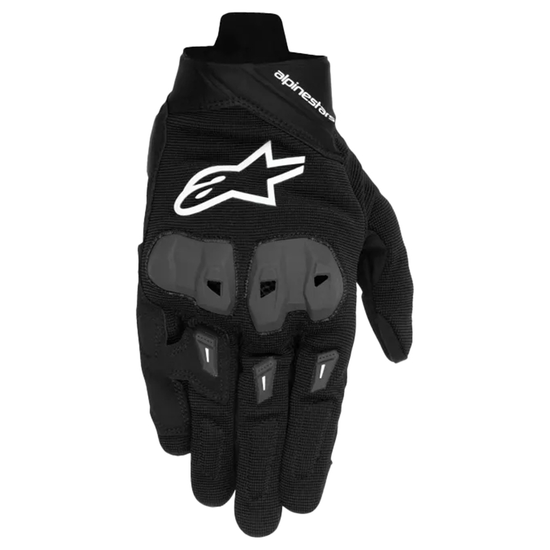 Alpinestars SP X 1 moottoripyöräilykäsineet musta ja valkoinen