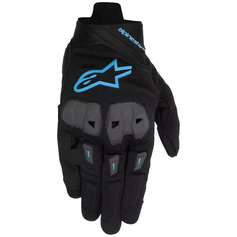 Alpinestars SP X 1 moottoripyöräilykäsineet musta ja sininen