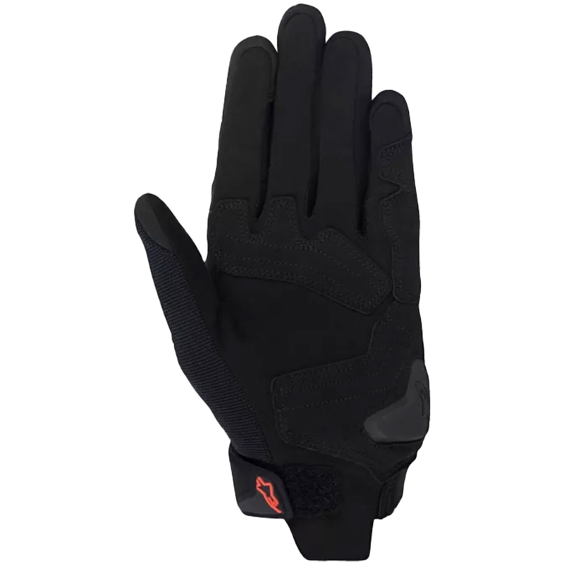 Alpinestars Stella SP X 1 Musta-Fluo Red Naisten moottoripyöräilykäsineet