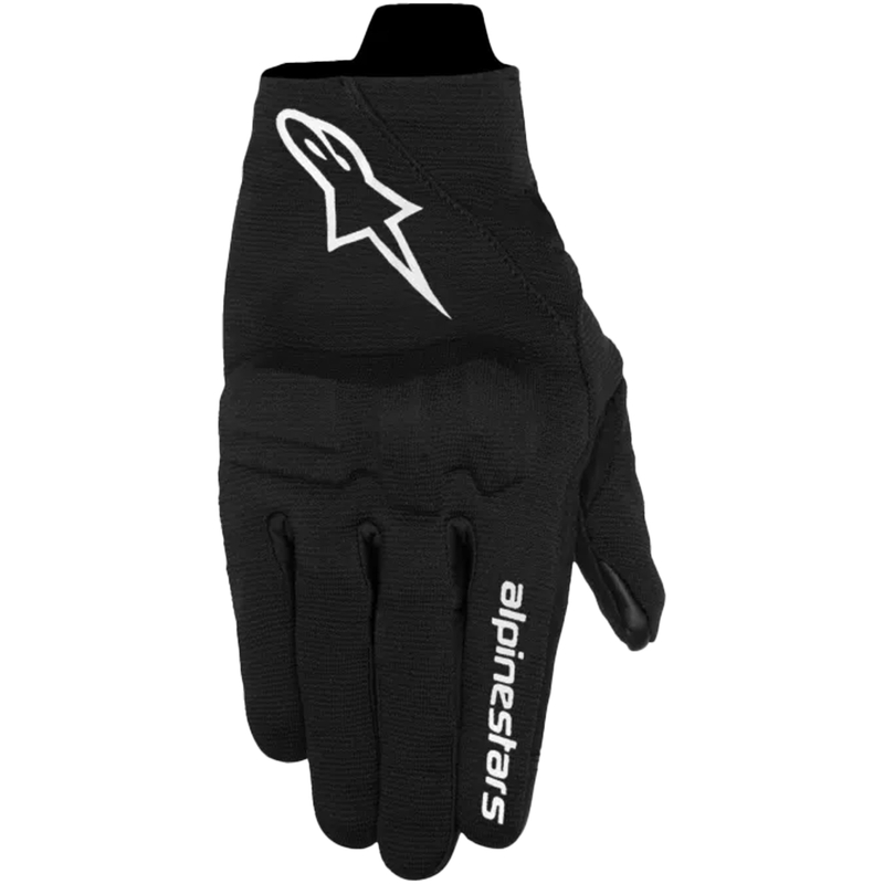 Alpinestars Reef V2 Naisten mustavalkoiset moottoripyöräilyhanskat