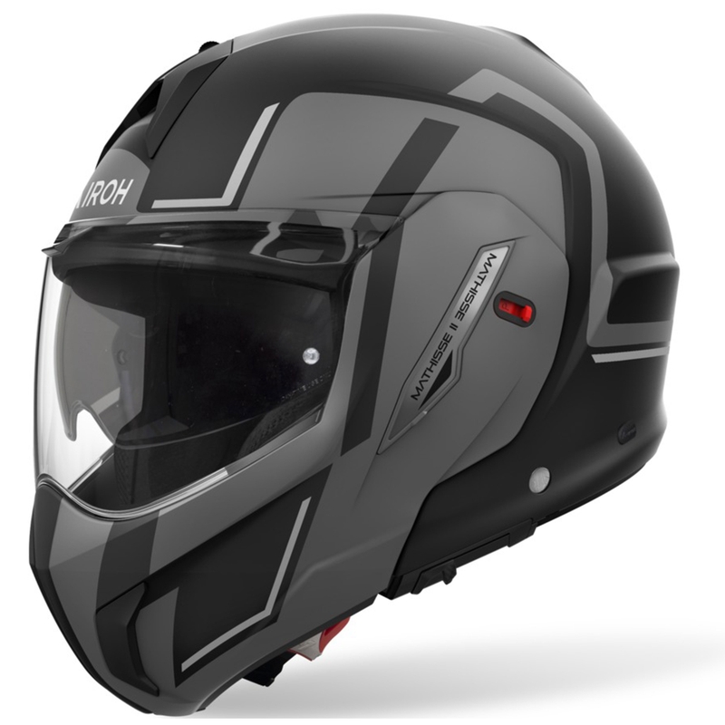 Airoh Mathisse 2 Genius mattaharmaa flip-up moottoripyöräkypärä