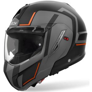Airoh Mathisse 2 Genius flip-up moottoripyöräilykypärä matta oranssi
