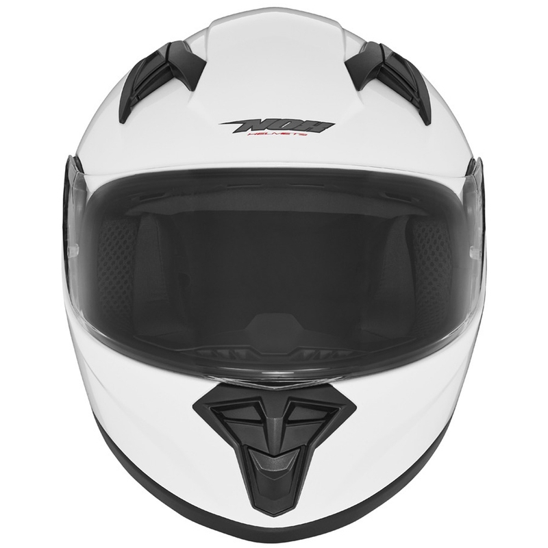 Lapsen integroitu moottoripyöräkypärä NOX N731 valkoinen