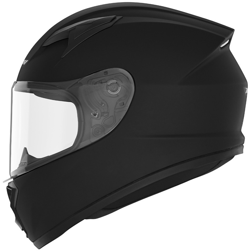 Lapsen integroitu moottoripyöräilykypärä NOX N731 mattamusta