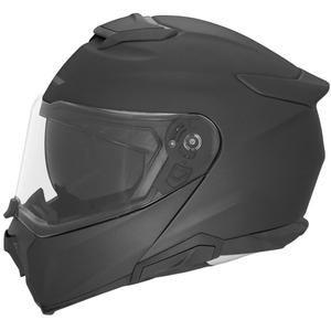 Avattava moottoripyöräkypärä NOX N967 mattamusta