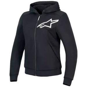 Alpinestars Stella Chrome V2 Sport Naisten moottoripyöräilyhuppari Musta