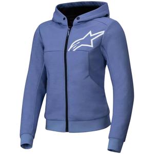 Alpinestars Stella Chrome V2 Sport Naisten moottoripyöräilyhuppari Sininen