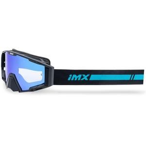 Motocross lasit iMX Sand musta-sininen sinisellä iridium plexillä