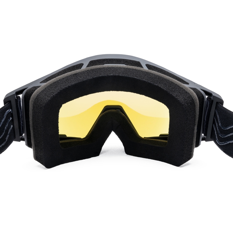 Motocross lasit iMX Sand musta-sininen sinisellä iridium plexillä