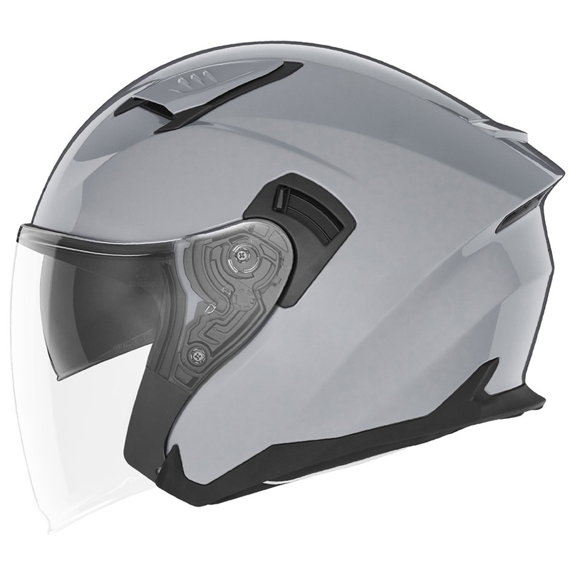 Avoin moottoripyöräkypärä NOX N130 harmaa