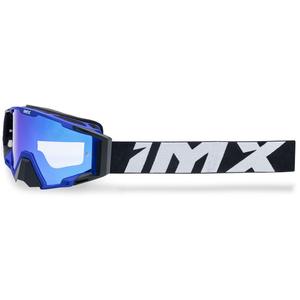 Motocross lasit iMX Sand musta-sininen iridium plexi silmälasilla