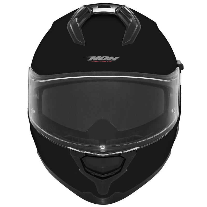 Integroitu moottoripyöräkypärä NOX N304S musta