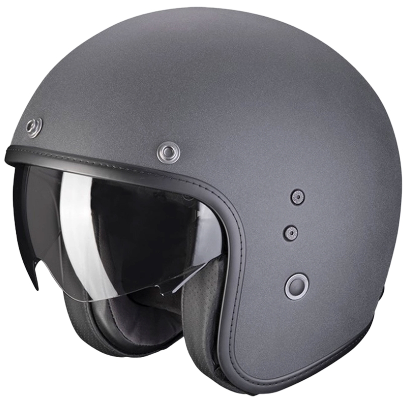 Avoin kypärä SCORPION BELFAST EVO GRAPHITE tummanharmaa