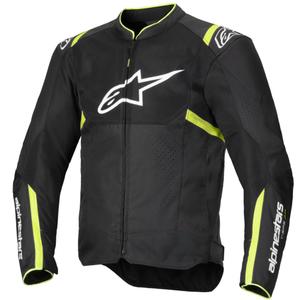 Alpinestars T-SPS Air V2 musta-fluo-keltainen moottoripyöräily takki
