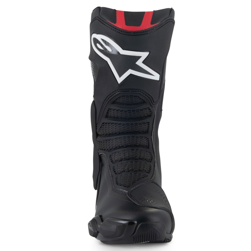 Alpinestars SMX-6 3 musta ja punainen moottoripyöräsaappaat