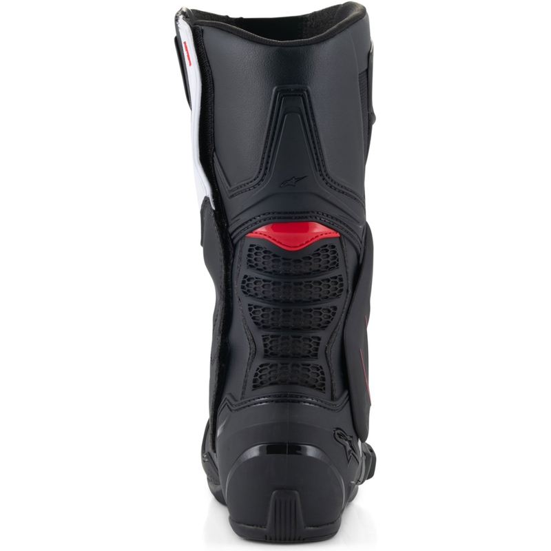 Alpinestars SMX-6 3 musta ja punainen moottoripyöräsaappaat