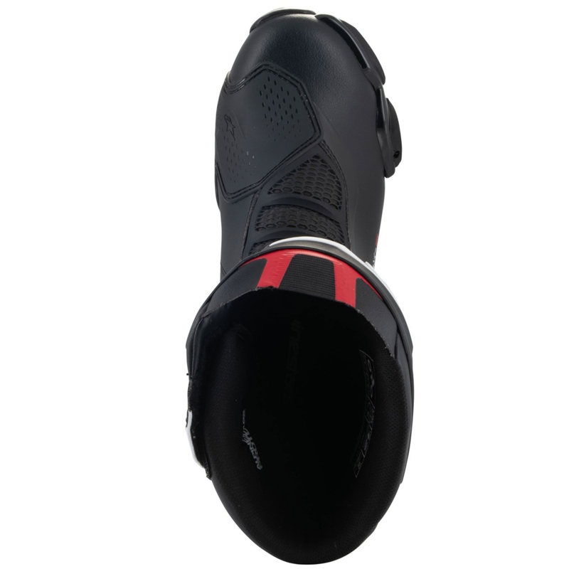 Alpinestars SMX-6 3 musta ja punainen moottoripyöräsaappaat
