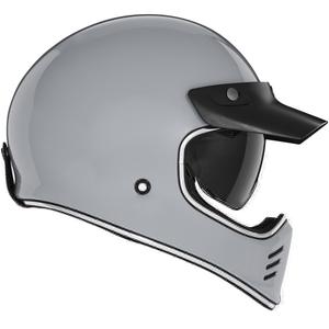 Integroitu moottoripyöräkypärä NOX PREMIUM SEVENTY II harmaa
