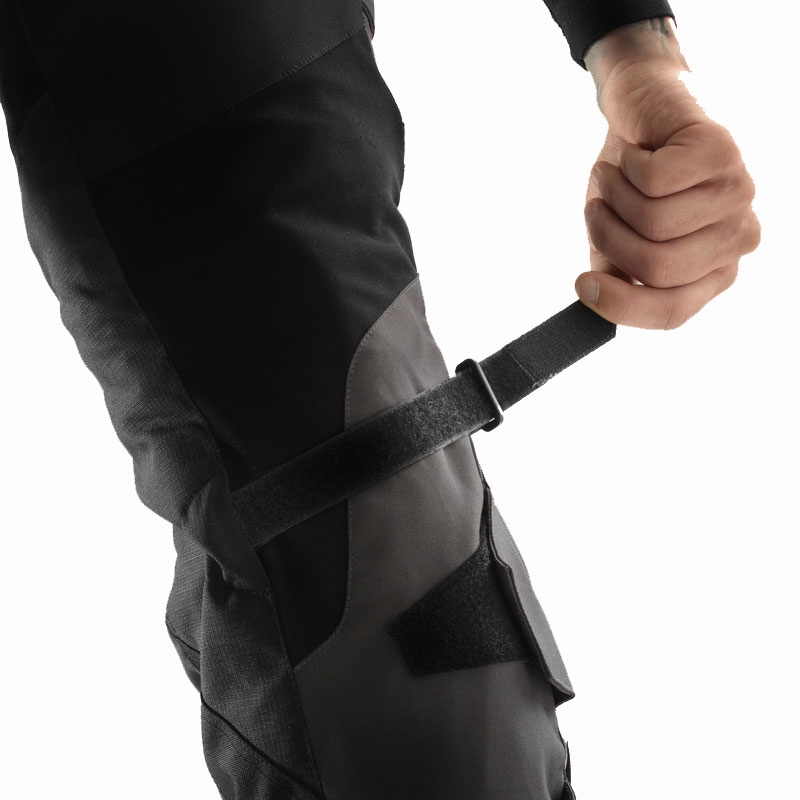 Rebelhorn Hardy 3.0 Moottoripyöräilyhousut Beige-harmaa-punainen