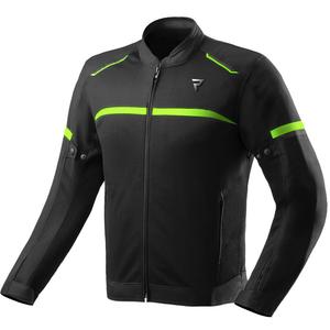 Rebelhorn Echo musta-fluo-keltainen moottoripyörätakki