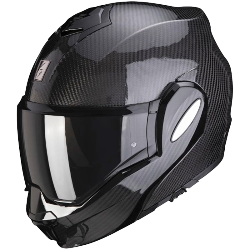 Scorpion EXO-TECH EVO Carbon musta kiiltävä kippikypärä
