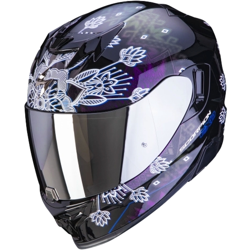 Integroitu kypärä Scorpion EXO-520 AIR Tina Chameleon musta