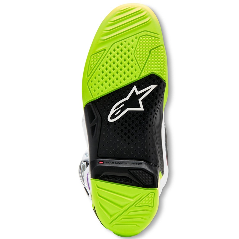 Alpinestars TECH 7 rajoitettu painos Hay multicolor motocross saappaat