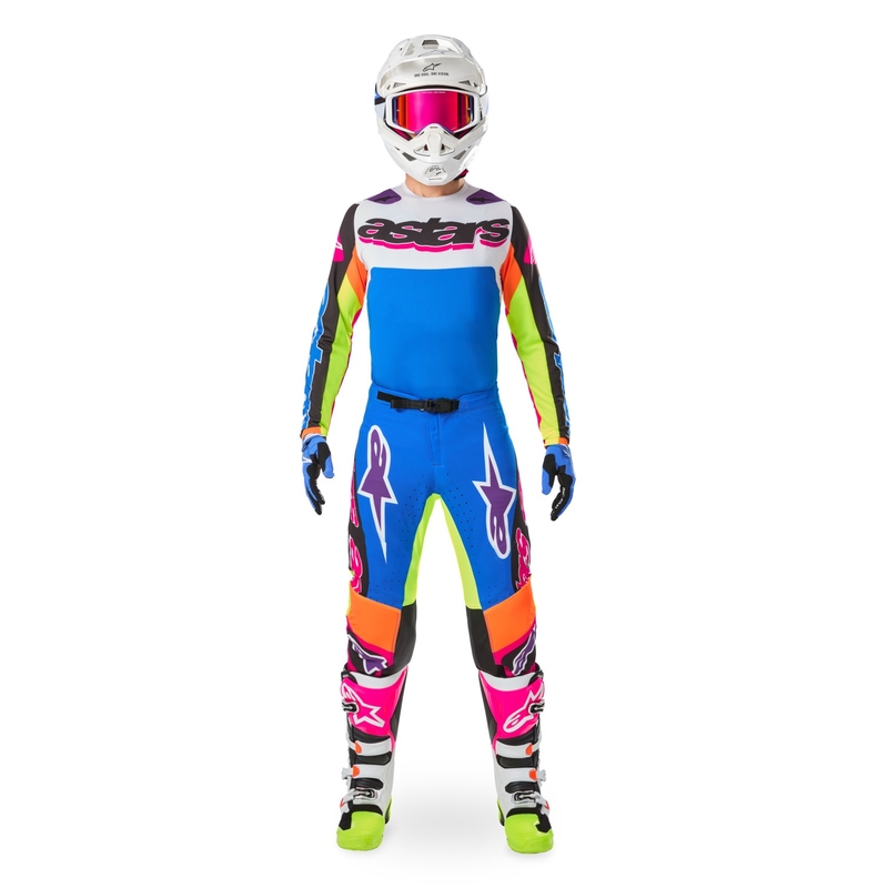 Motocross pelipaita Alpinestars Supertech SX rajoitettu painos HAY monivärinen
