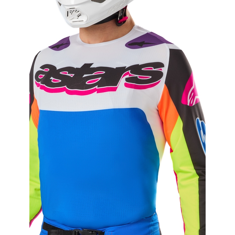 Motocross pelipaita Alpinestars Supertech SX rajoitettu painos HAY monivärinen
