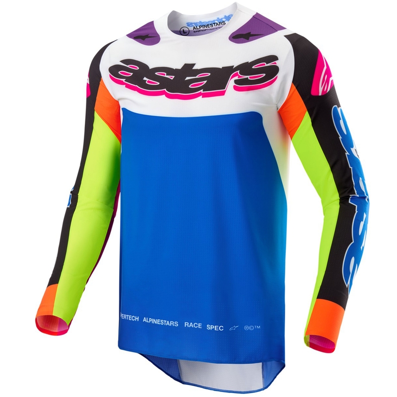 Motocross pelipaita Alpinestars Supertech SX rajoitettu painos HAY monivärinen