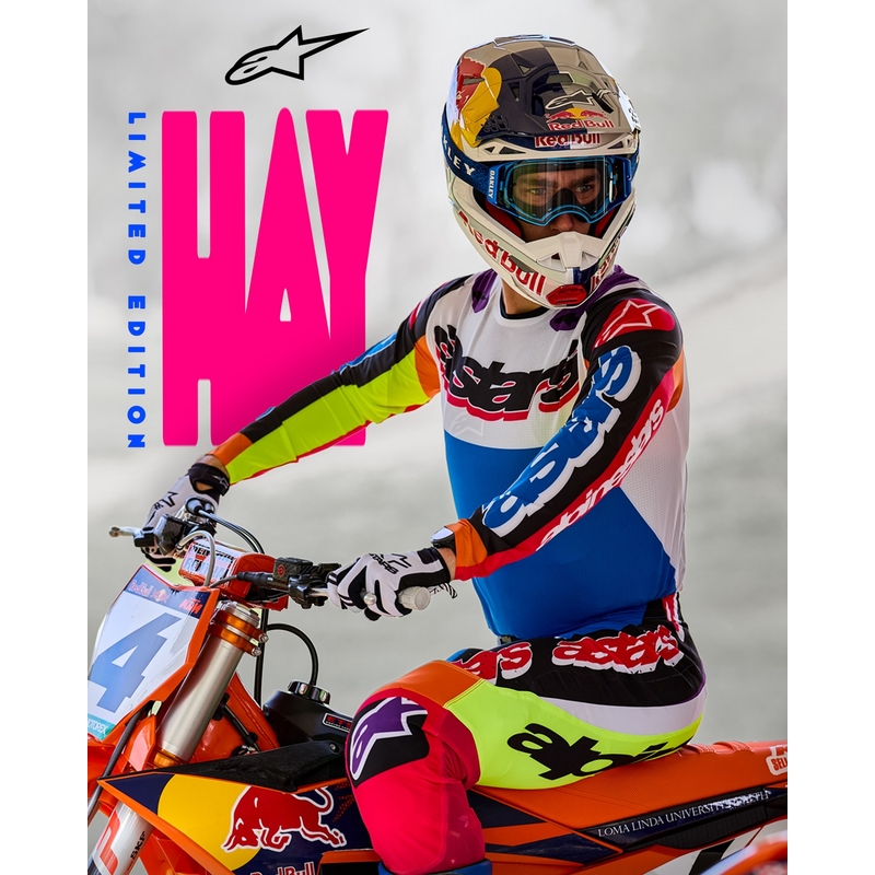Motocross housut Alpinestars SUPERTECH rajoitettu painos HAY monivärinen