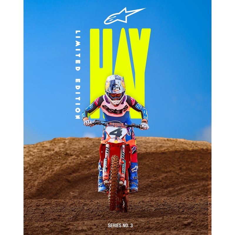 Motocross housut Alpinestars SUPERTECH rajoitettu painos HAY monivärinen