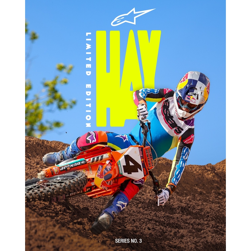 Motocross housut Alpinestars SUPERTECH rajoitettu painos HAY monivärinen