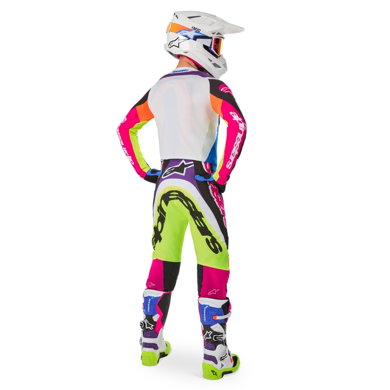 Motocross housut Alpinestars SUPERTECH rajoitettu painos HAY monivärinen